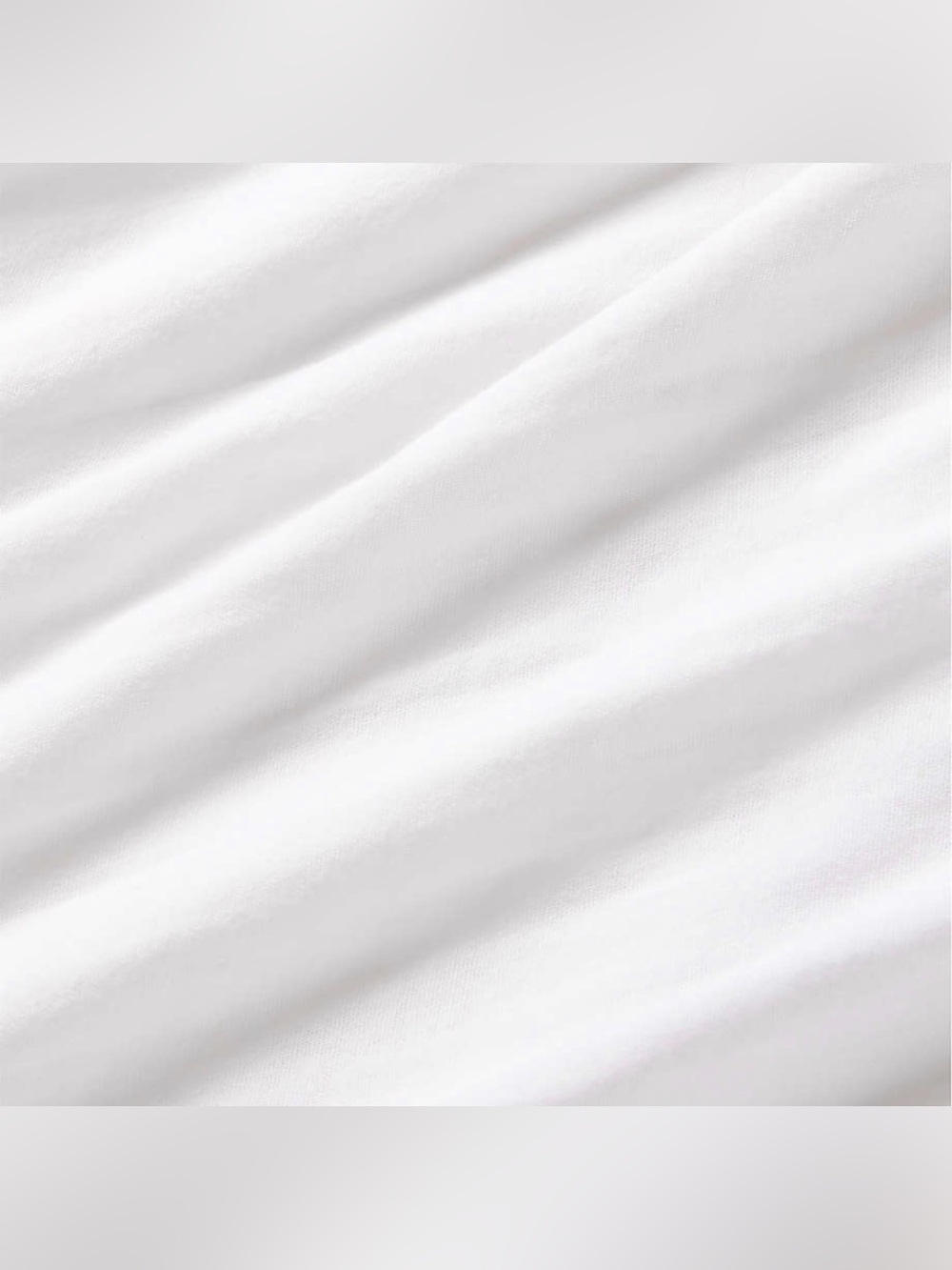 Crate & Barrel Organic Cotton Gauze King Sheet Set Crisp White Muslin Bedding - Picture 2 of 8